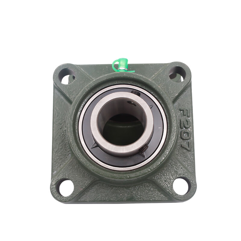 軸承座外球面帶座軸承方形座UCF201F202F203F204F205F206F207F208F2 UCF201【內徑12MM】